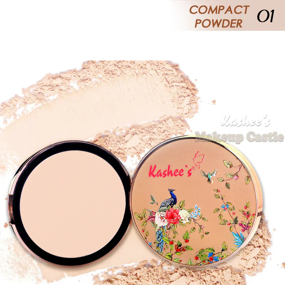 Kashee's Eventone High Coverage Foundation+Free Gift (Kashees Compact Powder)